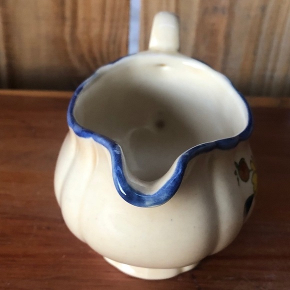 Vintage Creamer Vernon Ware by Metlox, Gigi Poppytrail Floral Ceramic - Picture 2 of 6